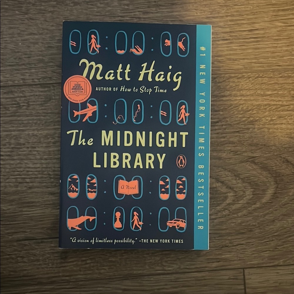 The Midnight Library Book by Matt Haig